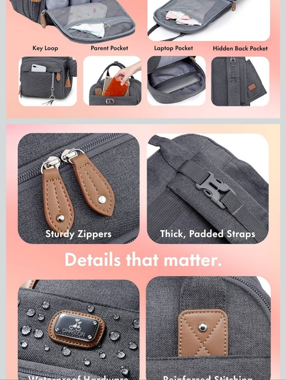 Diaper Bag - Picture 2 of 10